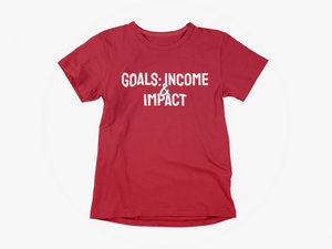 'Income & Impact' Short-Sleeve Men's T-Shirt