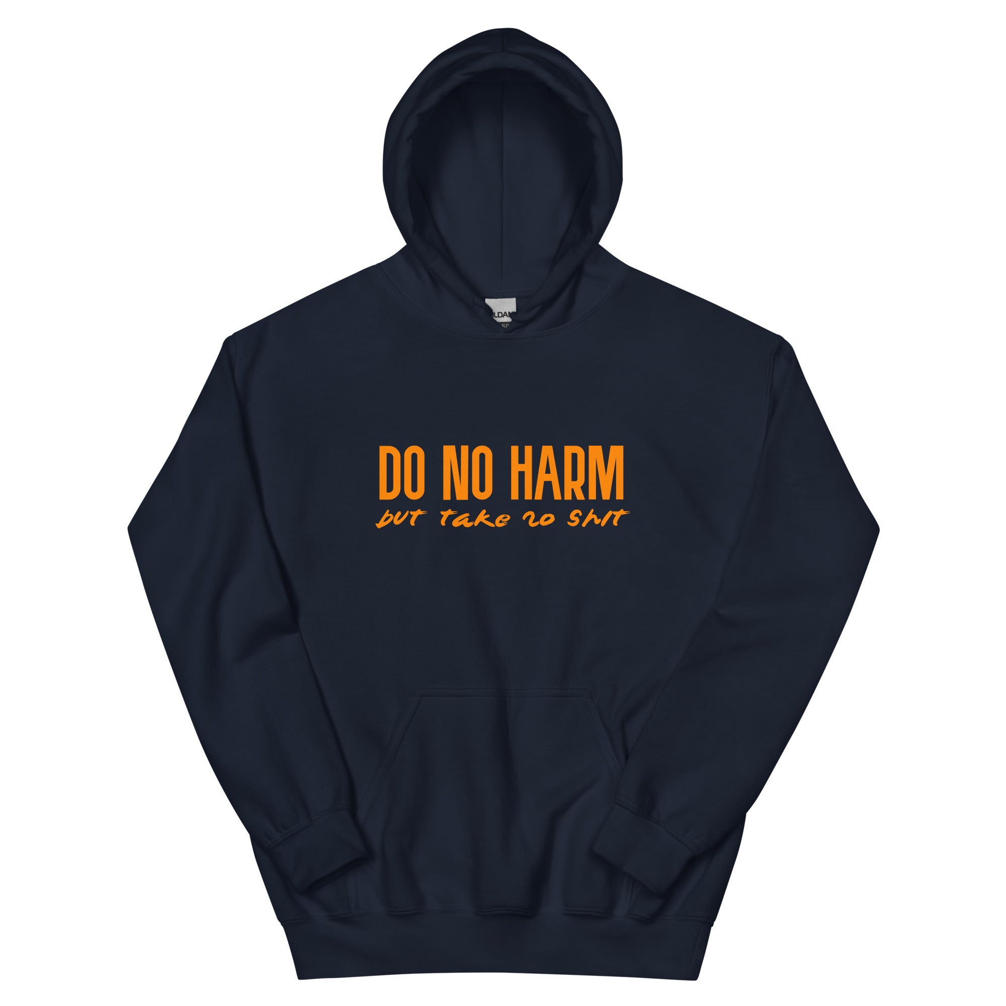 'harm' Men's Hoodie (navy)